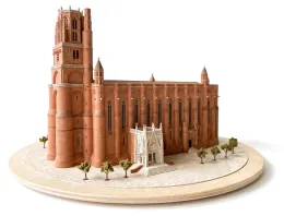 Maquette de la cathédrale Sainte-Cécile d’Albi