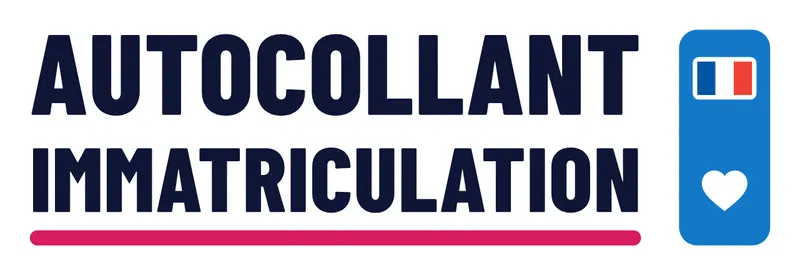 Le nouveau logo d’Autocollant immatriculation, octobre 2026