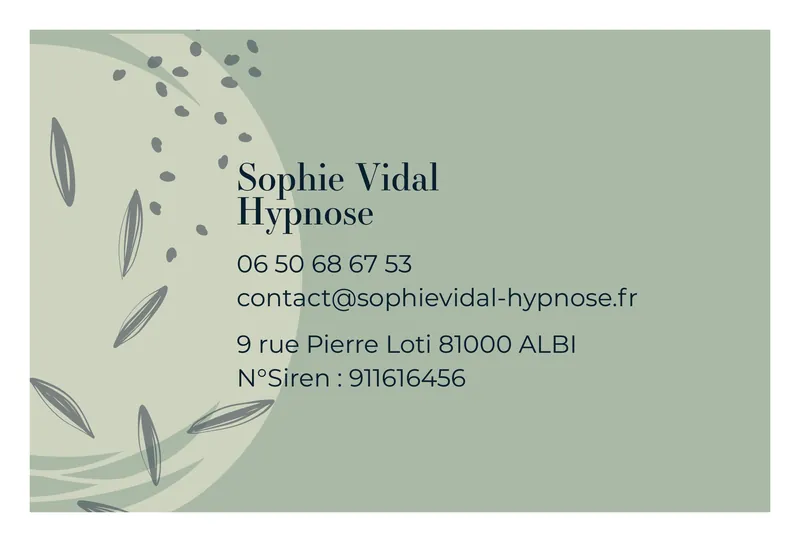 Carte de visite, verso