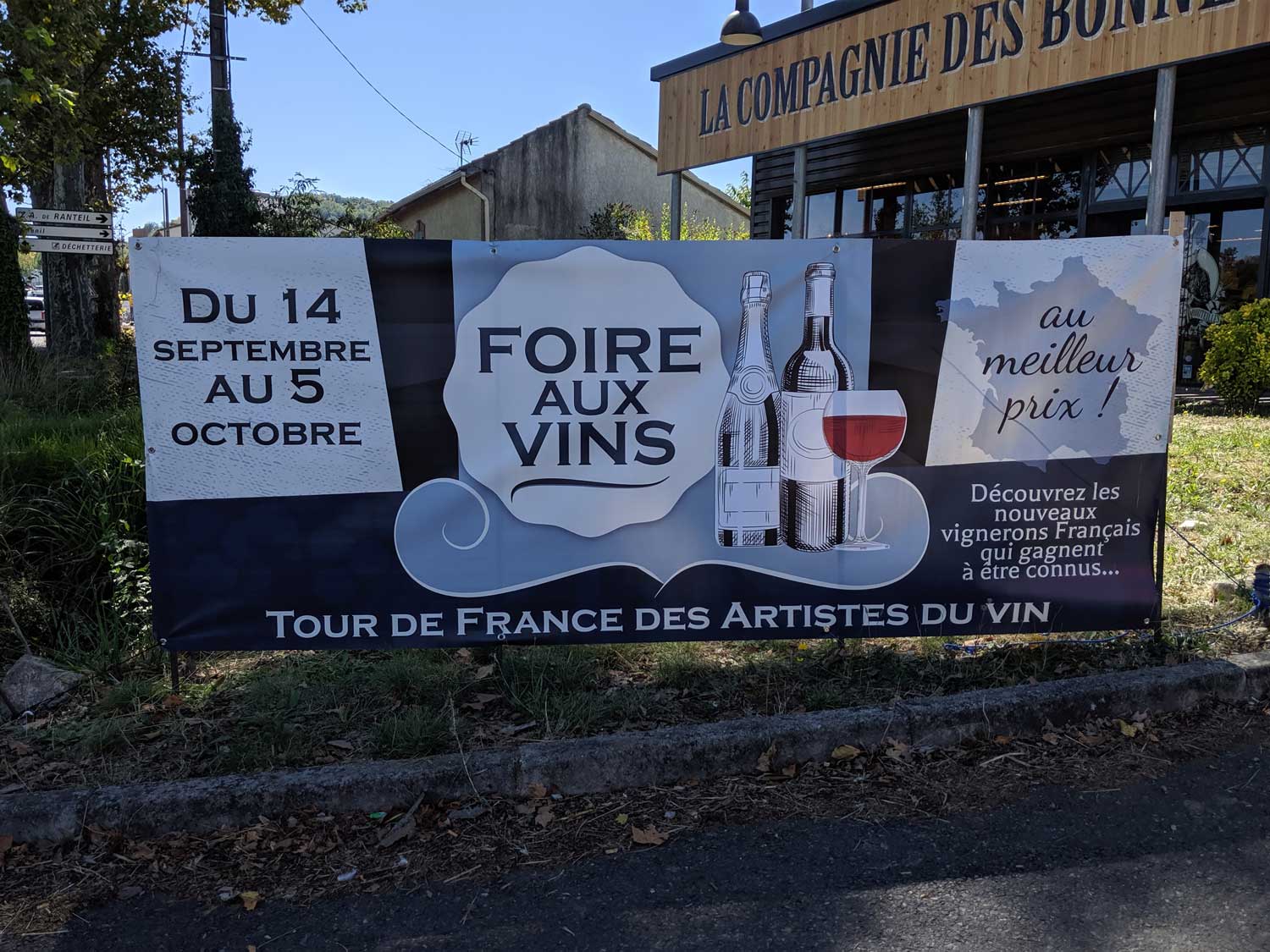Foire aux vins - La Compagnie des Bonnes Bouteilles
